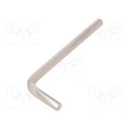 10 pcs : 1153 - Wrench, hex key, HEX 6mm, Overall len: 94mm, Chrom-vanadium steel