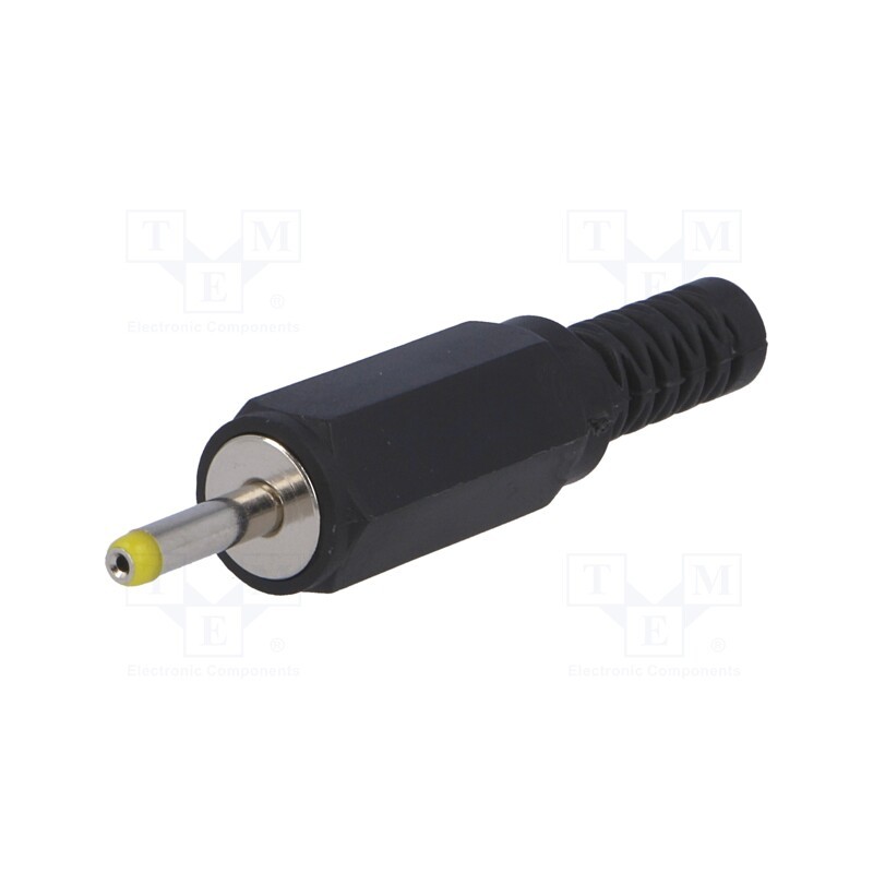 10 pcs : PC-0.75/2.4 - Plug, DC supply, female, 2.35/0.7mm, 2.35mm, 0.7mm, Sony, for cable