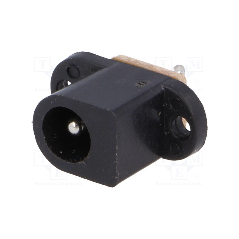 10 pcs : PC-010C - Socket, DC supply, male, 5.5/2.1mm, 5.5mm, 2.1mm, shrouded