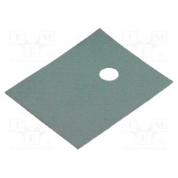 10 pcs : WK 247 - Heat transfer pad: silicone, TO247, 0.45K/W, L: 21mm, W: 17mm, 6.5kV