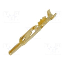 20 pcs : PC-1600-111 - Contact, male, gold-plated, 28AWG÷24AWG, crimped