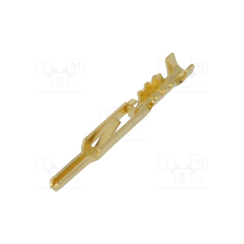 20 pcs : PC-1600-111 - Contact, male, gold-plated, 28AWG÷24AWG, crimped