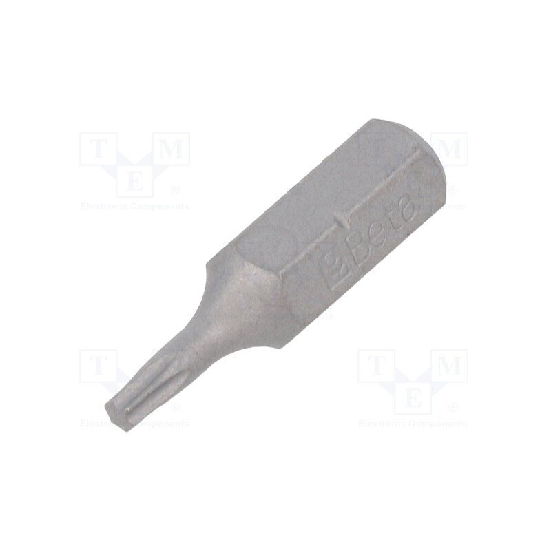 10 pcs : 861TX/8 - Screwdriver bit, Torx®, TX08, Overall len: 25mm