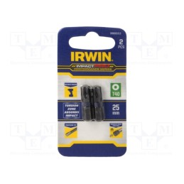 10 pcg : IW6061613 - Screwdriver bit, Torx®, TX40, Mounting: 1/4' (C6,3mm), 2pcs.