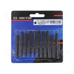 10 pcs : 715030T - Screwdriver bit, Torx®, TX30, Overall len: 50mm