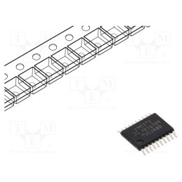 10 pcs : 74HC373PW,118 - IC: digital, D-latch transparent, Ch: 8, CMOS, 2÷6VDC, SMD, TSSOP20