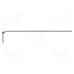 10 pcs : 5021610001 - Wrench, Hex Plus key, HEX 2,5mm, Overall len: 112mm, steel, long