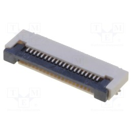 10 pcs : PCA-6G-20-HL-3 - Connector: FFC/FPC, horizontal, PIN: 20, bottom contacts,ZIF, SMT