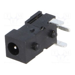 10 pcs : PC-GK0.65 - Socket, DC supply, male, 0.65mm, 0.65mm, THT, angled 90°