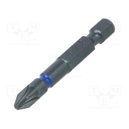 10 pcs : T4560 PZ2L - Screwdriver bit, Pozidriv®, PZ2, Overall len: 50mm