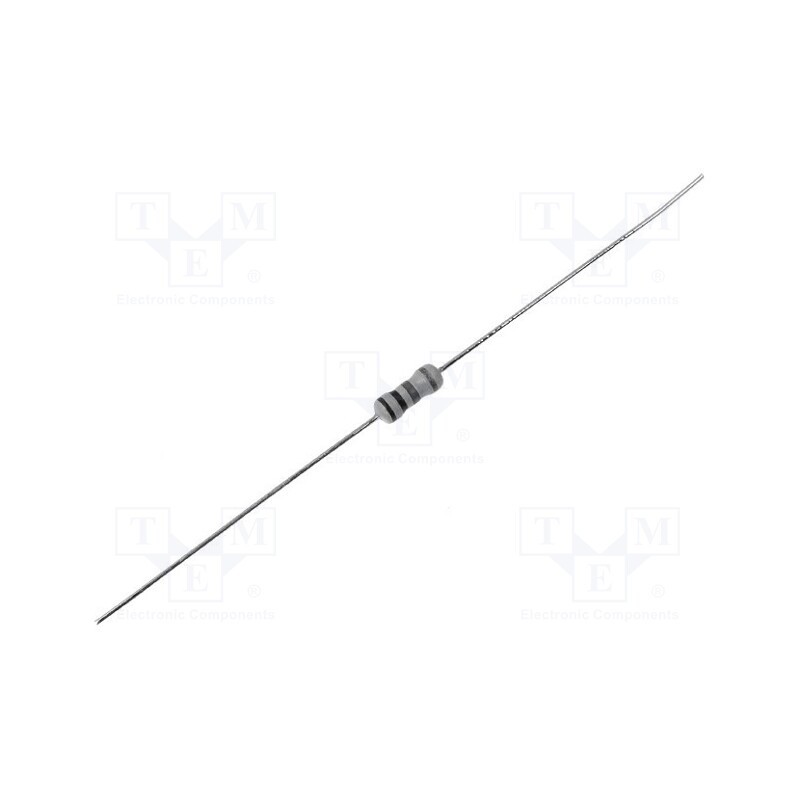 500 pcs : CFR0W4J027JA50 - Resistor: carbon film, THT, 2.7Ω, 0.25W, ±5%, Ø2.5x6.8mm, axial