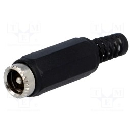 10 pcs : PC-GP2.1N - Plug, DC supply, male, 5.5/2.1mm, 5.5mm, 2.1mm, for cable, Ø: 4.5mm