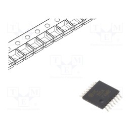 10 pcs : MC74HC125ADTR2G - IC: digital, buffer,non-inverting, Ch: 4, CMOS, SMD, TSSOP14, HC