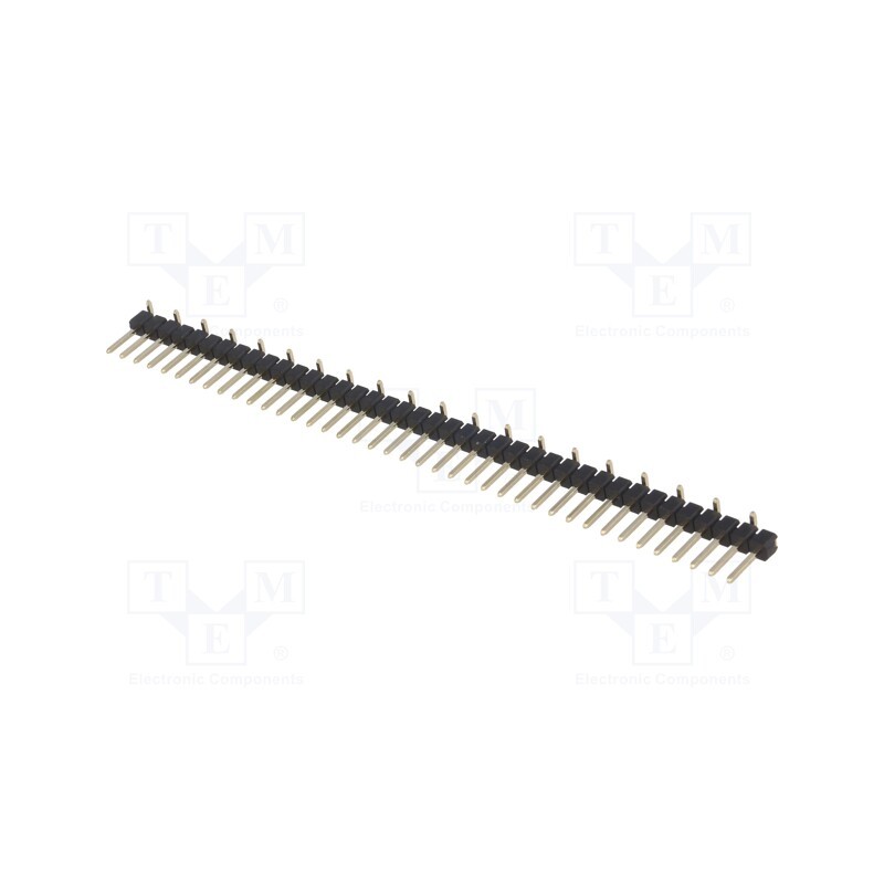 10 pcs : PH1-40-UA-SMT-A - Pin header, pin strips, male, PIN: 40, vertical, 2.54mm, SMT, 1x40