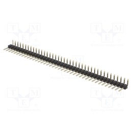 10 pcs : PH1RB-40-UA - Pin header, pin strips, male, PIN: 40, angled 90°, 2.54mm, THT, 1x40