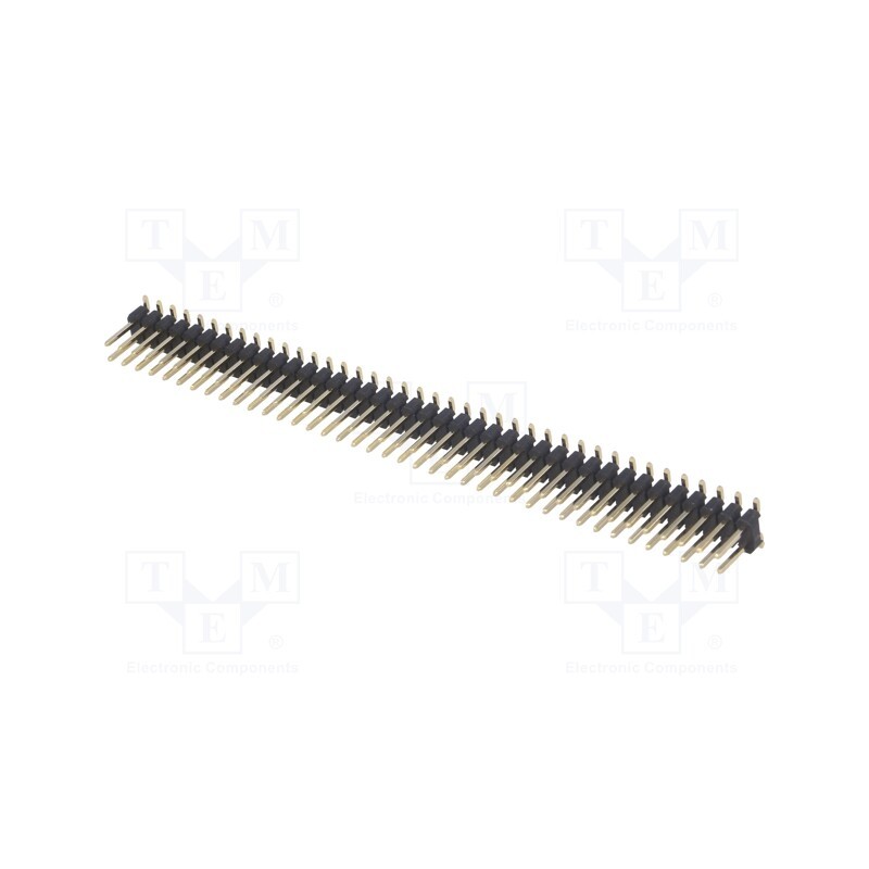 10 pcs : PH2-80-UA-SMT - Pin header, pin strips, male, PIN: 80, vertical, 2.54mm, SMT, 2x40