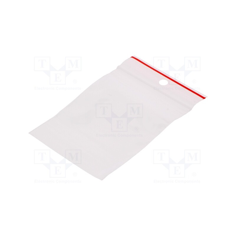 20 pcg : 02-05-0507 - Self-seal bag, L: 70mm, Width: 50mm, Thick: 40um, polyetylene