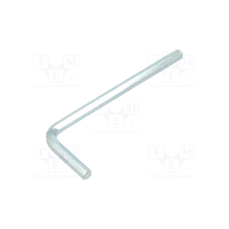 20 pcs : 16205 - Wrench, hex key, HEX 4mm, Overall len: 71mm, Chrom-vanadium steel