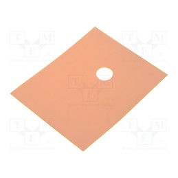 10 pcs : KAP 220 G - Heat transfer pad: Kapton, TO220, 0.15K/W, L: 23mm, W: 18mm, UL94V-0