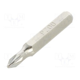10 pcs : 12560062 - Screwdriver bit, Pozidriv®, PZ00, Overall len: 27mm