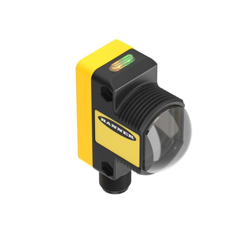 1 pcs - Banner Through Beam Photoelectric Sensor, Barrel Sensor, 213 m Detection Range