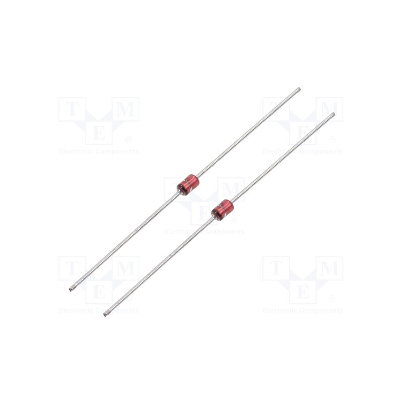 10 pcs : NTE142A - Diode: Zener, 1W, 12V, bag, DO41, single diode, 5uA, 2pcs.