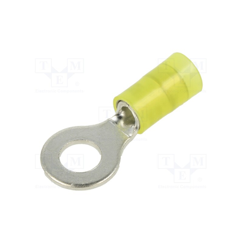 20 pcs : PN10-14R-D - Tip: ring, Ø: 6mm, 4÷6mm2, crimped, for cable, insulated, tinned