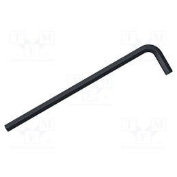 10 pcs : 6360 - Wrench, hex key, HEX 1,3mm, Overall len: 80mm