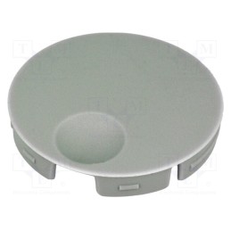 10 pcs : A3240107 - Cap, polyamide, grey, push-in, A3040,A3140