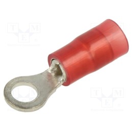 20 pcs : PN18-6R-M - Tip: ring, Ø: 3.5mm, 0.5÷1mm2, crimped, for cable, insulated, tinned