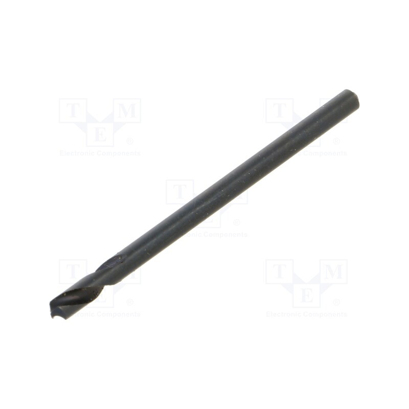 10 pcs : 30100250100 - Drill bit, for metal, Ø: 2.5mm, L: 43mm, bulk,industrial, HSS SUPER