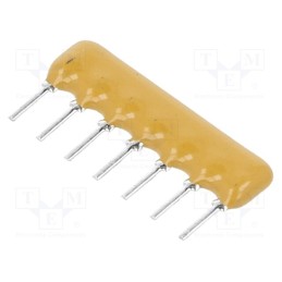 50 pcs : 4607X-101-103LF - Resistor network: Y, THT, 10kΩ, ±2%, 0.2W, No.of resistors: 6, 100V