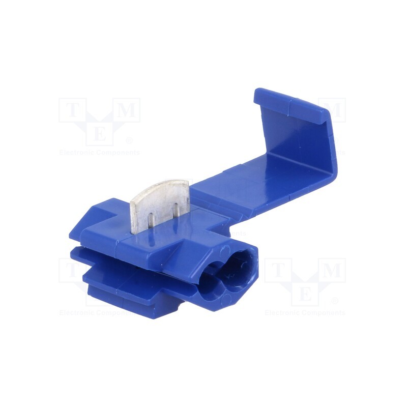 20 pcs : PT V-20 - Quick splice, PT/451, IDC, 1.25÷2mm2, 16AWG÷14AWG, for cable, blue