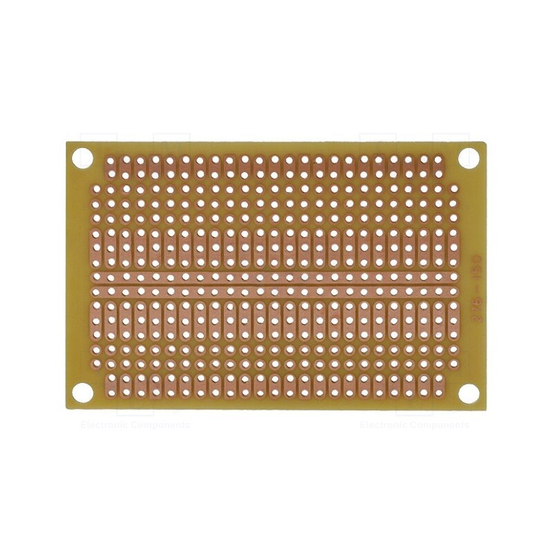 10 pcs : PC-4 - Board: universal, single sided,prototyping, W: 47mm, L: 72mm