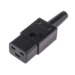 1 pcs - Schurter C19 Cable Mount IEC Connector Socket, 16A, 250 V