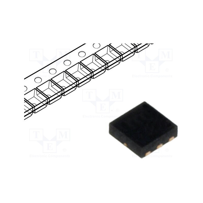 10 pcs : RCLAMP0504N.TCT - Diode: diode arrays, 6V, 5A, 300W, unidirectional, SLP2020P6, Ch: 4