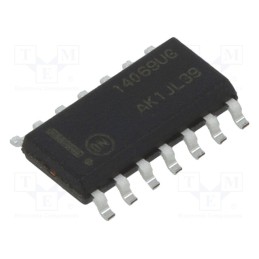 10 pcs : MC14069UBDG - IC: digital, NOT, Ch: 6, IN: 1, CMOS, SMD, SO14, 3÷18VDC, -55÷125°C