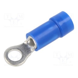 20 pcs : PV14-6RN-C - Tip: ring, Ø: 3.5mm, 1.5÷2.5mm2, crimped, for cable, insulated, blue