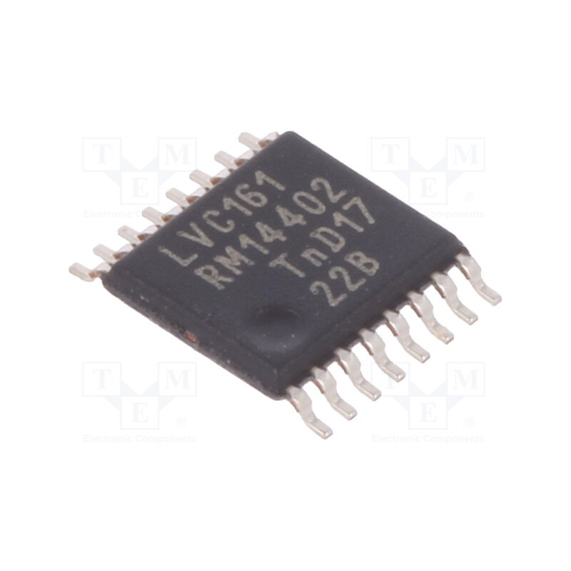 10 pcs : 74LVC161PW,112 - IC: digital, 4bit,asynchronous,binary counter,synchronous, SMD