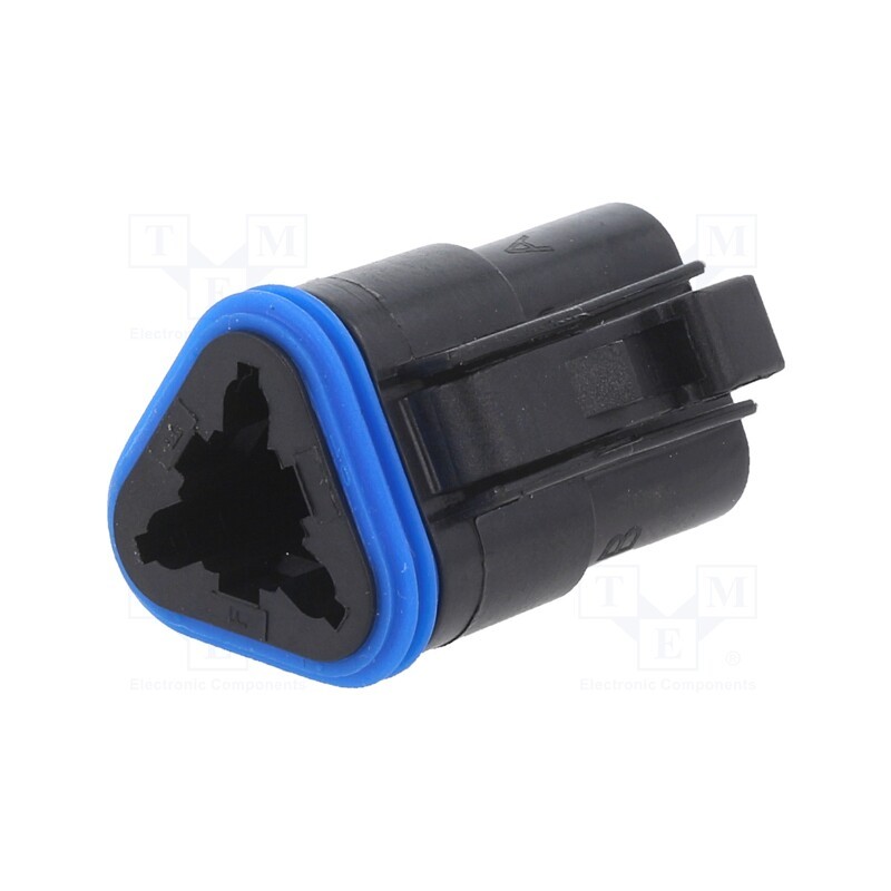 10 pcs : PX0100S03BK - Connector: wire-wire, PX0, female, plug, for cable, PIN: 3, black