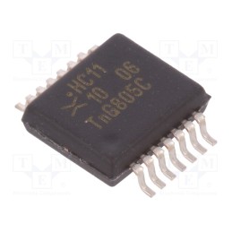 10 pcs : 74HC11DB,112 - IC: digital, AND, Ch: 3, IN: 3, CMOS, SMD, SSOP14, 2÷6VDC, -40÷125°C