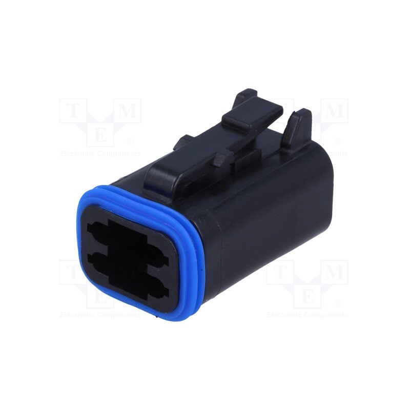 10 pcs : PX0100S04BK - Connector: wire-wire, PX0, female, plug, for cable, PIN: 4, black