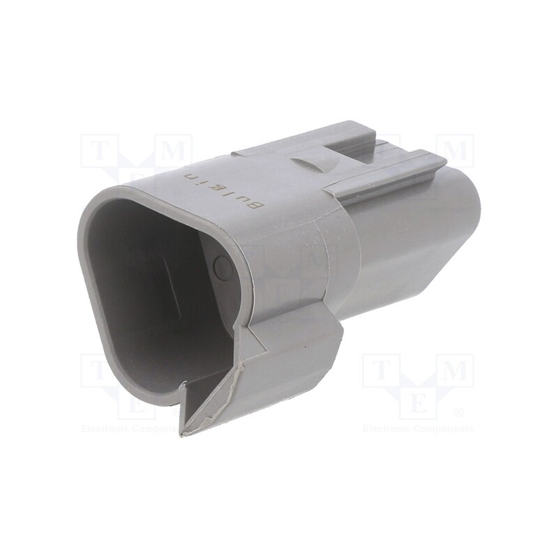 10 pcs : PX0101P03GY - Connector: wire-wire, PX0, male, plug, for cable, PIN: 3, grey, IP68