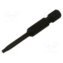 10 pcs : 715009T - Screwdriver bit, Torx®, TX09, Overall len: 50mm