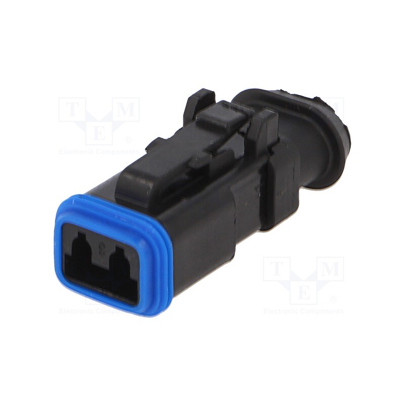 10 pcs : PX0104S02BK - Connector: wire-wire, PX0, female, plug, for cable, PIN: 2, black