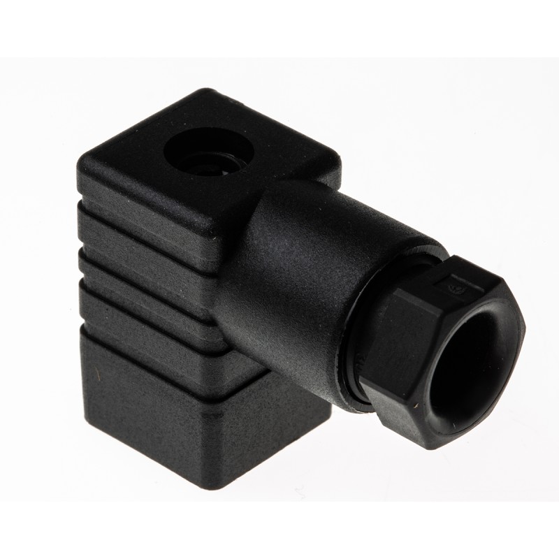 1 pcs - Hirschmann GDSN 307 3P+E DIN 43650 C, Female Solenoid Valve Connector, 250 V ac/dc Voltage