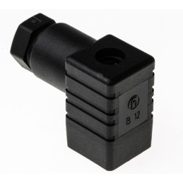 1 pcs - Hirschmann GDSN 307 3P+E DIN 43650 C, Female Solenoid Valve Connector, 250 V ac/dc Voltage