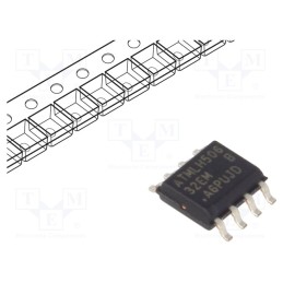 10 pcs : AT24C32E-SSHM-B - IC: EEPROM memory, 32kbEEPROM, I2C, 4kx8bit, 1.7÷3.6V, 1MHz, SO8