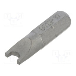 10 pcs : 861SP/10 - Screwdriver bit, spanner, SP10, Overall len: 25mm
