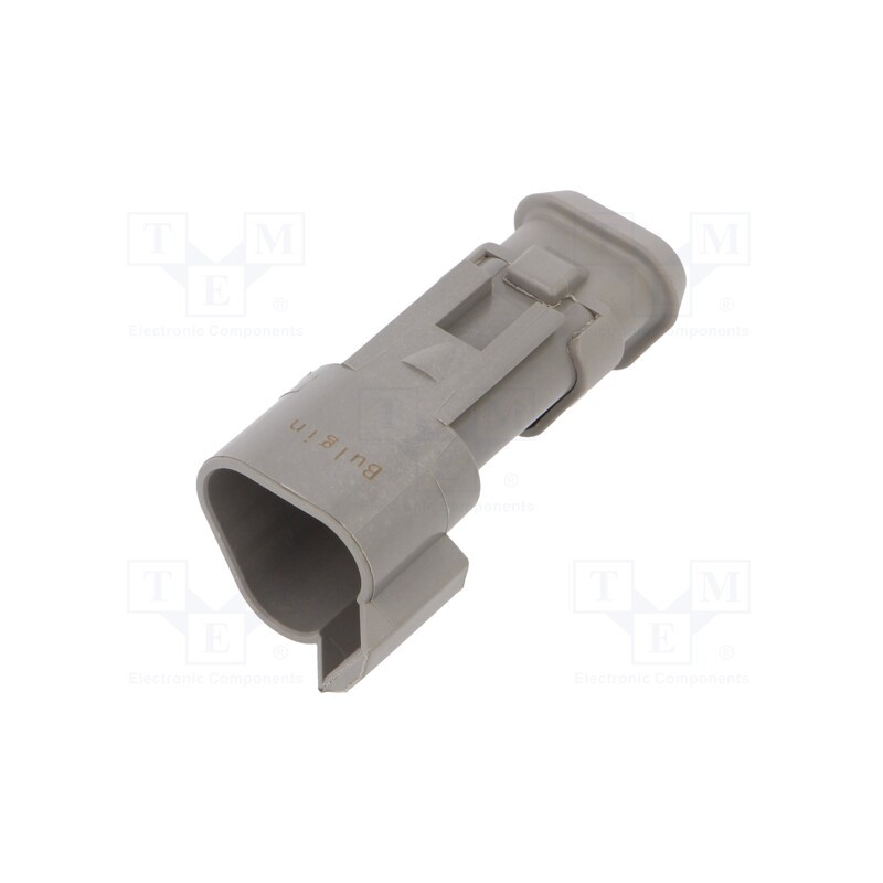 10 pcs : PX0107P03GY - Connector: wire-wire, PX0, male, plug, for cable, PIN: 3, grey, IP68